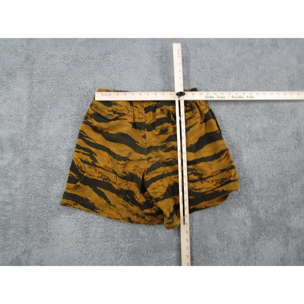 Concepts Tiger Stripe Camo Shorts Mens Medium Orange Black Cotton Made in USA